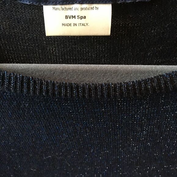 SAKS NAVY Sparkle Top w Blue Tulle Hem - Picture 4 of 8